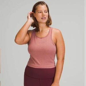 Lululemon Ebb To Street Racerback Crop Tank